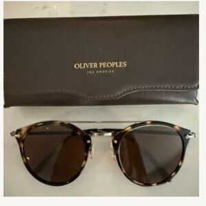 Oliver Peoples Remick Tortoise Sunglasses